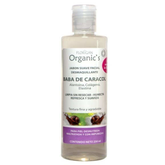 Jabon facial desmaquillante de Baba de Caracol